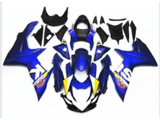 11-21 Bleu Blanc Suzuki GSXR 600/750 Carénage Moto