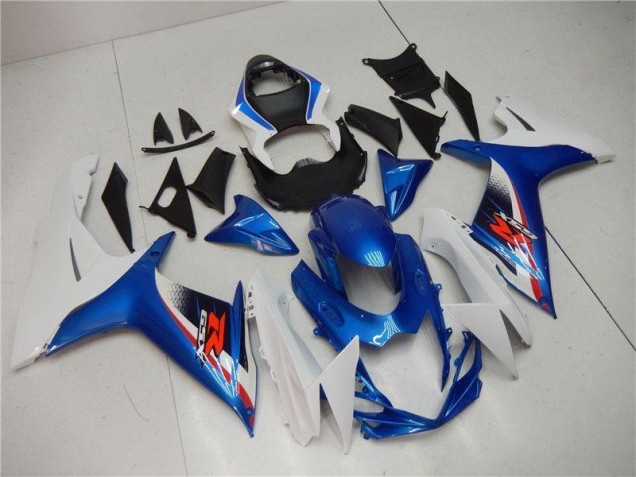 11-21 Bleu Blanc Suzuki GSXR 600/750 Carrosserie Moto 11-21 Bleu Blanc Suzuki GSXR 600/750 Carrosserie Moto