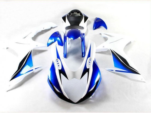 11-21 Bleu Blanc Suzuki GSXR 600/750 Kit Carénages Motos Complet 11-21 Bleu Blanc Suzuki GSXR 600/750 Kit Carénages Motos Complet