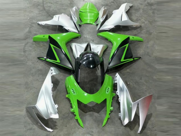 11-21 Vert Argent Suzuki GSXR 600/750 Carénages Moto 11-21 Vert Argent Suzuki GSXR 600/750 Carénages Moto