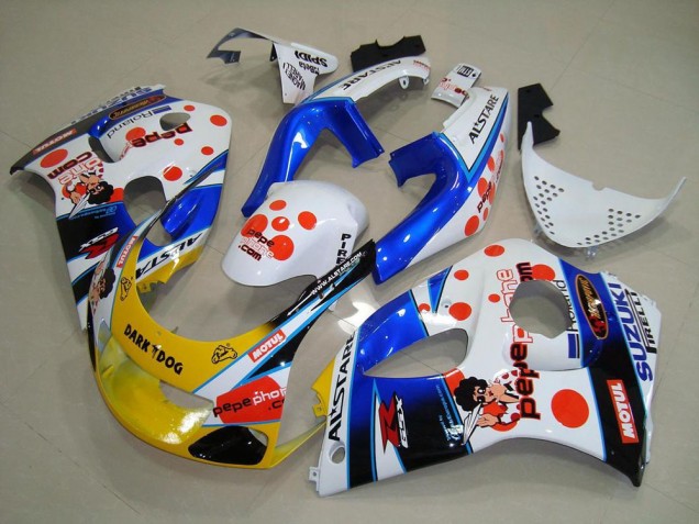 96-00 Pepe Phone Suzuki GSXR 600 Carénage Moto 96-00 Pepe Phone Suzuki GSXR 600 Carénage Moto