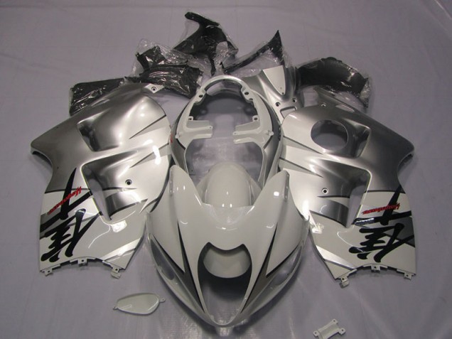 96-07 Blanc Suzuki GSXR 1300 Hayabusa Carénages Moto