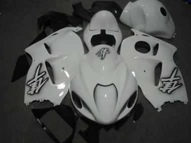 96-07 Blanc Suzuki GSXR 1300 Hayabusa Carrosserie Moto