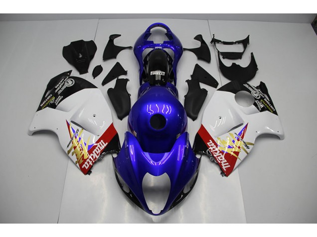 96-07 Bleu Blanc Suzuki GSXR 1300 Hayabusa Carénages Moto 96-07 Bleu Blanc Suzuki GSXR 1300 Hayabusa Carénages Moto