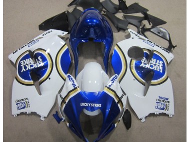 96-07 Bleu Motul Blanc Lucky Strike Suzuki GSXR 1300 Hayabusa Carénage Moto