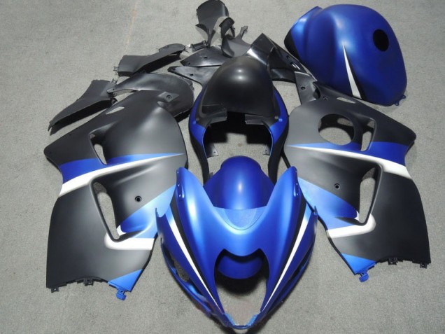 96-07 Bleu Noir Suzuki GSXR 1300 Hayabusa Carénage Moto 96-07 Bleu Noir Suzuki GSXR 1300 Hayabusa Carénage Moto