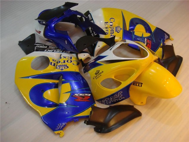 96-07 Ellow Bleu Suzuki GSXR 1300 Hayabusa Carénage Moto 96-07 Ellow Bleu Suzuki GSXR 1300 Hayabusa Carénage Moto