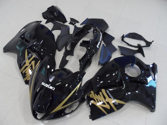 96-07 Noir Or Décalque Suzuki GSXR 1300 Hayabusa Carénage Moto 96-07 Noir Or Décalque Suzuki GSXR 1300 Hayabusa Carénage Moto