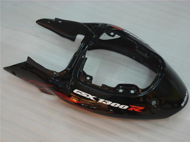 96-07 Noir Rouge Flamme Suzuki GSXR 1300 Hayabusa Carénage Moto 96-07 Noir Rouge Flamme Suzuki GSXR 1300 Hayabusa Carénage Moto