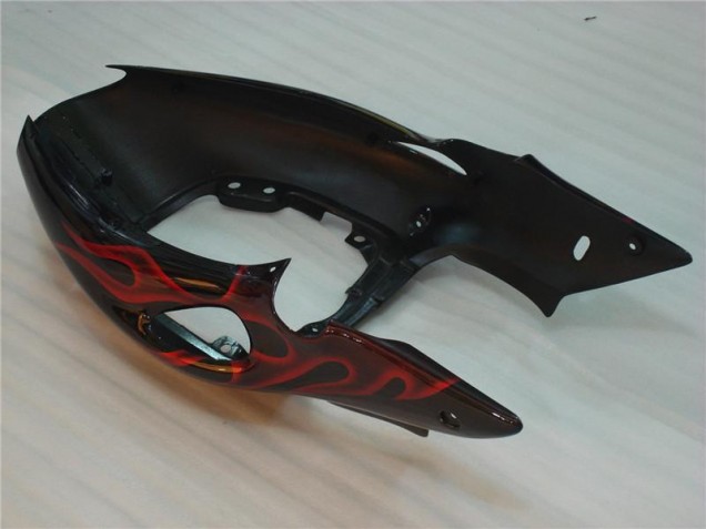 96-07 Noir Rouge Flamme Suzuki GSXR 1300 Hayabusa Carénage Moto 96-07 Noir Rouge Flamme Suzuki GSXR 1300 Hayabusa Carénage Moto