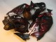 96-07 Noir Rouge Flamme Suzuki GSXR 1300 Hayabusa Carénage Moto 96-07 Noir Rouge Flamme Suzuki GSXR 1300 Hayabusa Carénage Moto