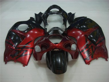 96-07 Rouge Noir Suzuki GSXR 1300 Hayabusa Carénages Moto
